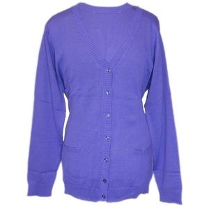 NEW Denim & Co Long Sleeve Cardigan Sweater Set